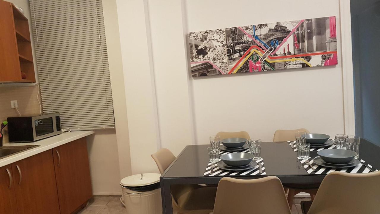 Palette Apartment Bamboo - Athens Center, 6 Bd, 3 Bath Экстерьер фото